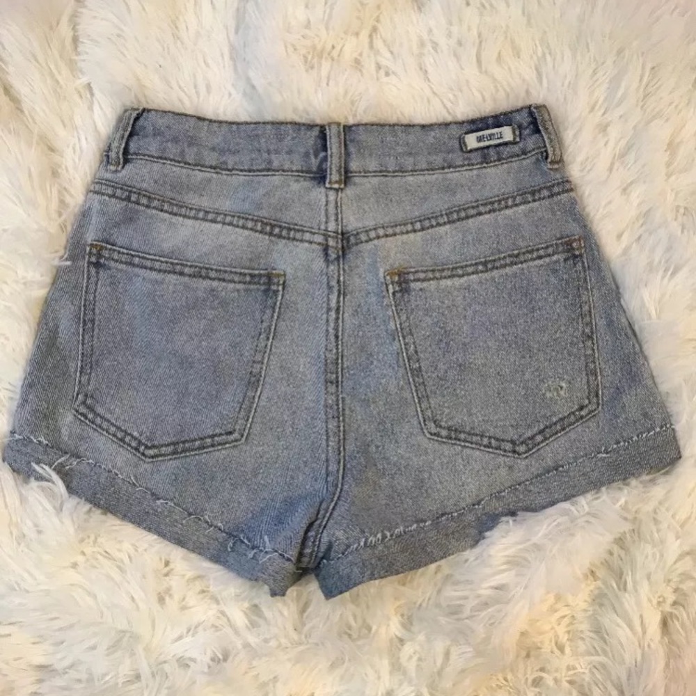 brandy Melville Distressed Shorts - Picture 2 of 4